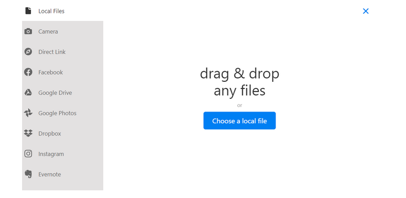 File Uploads using Uploadcare for HTML/Javascript