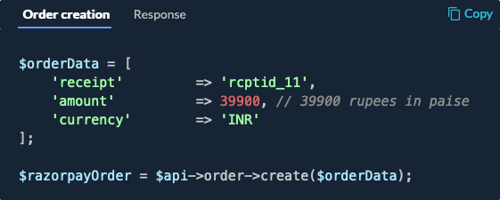 Razorpay payment gateway integration in php