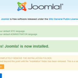 Joomla Insatalation