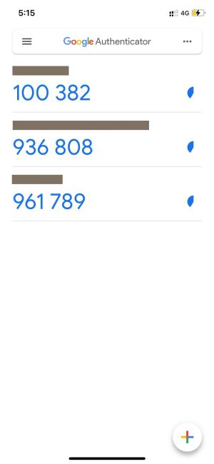 Google Authenticator